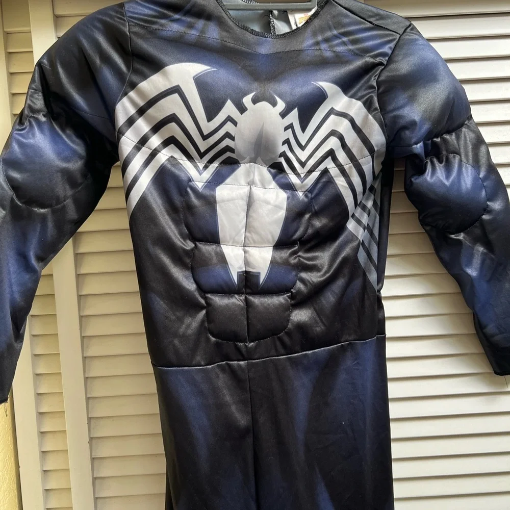 Marvel Black Spider-Man Costume Youth L - Picture 1 of 12